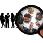 target group, advertising, focal group, buyers, customer base, clients, business, company, relationship, concept, magnifying glass, target group, advertising, clients, clients, clients, clients, clients
